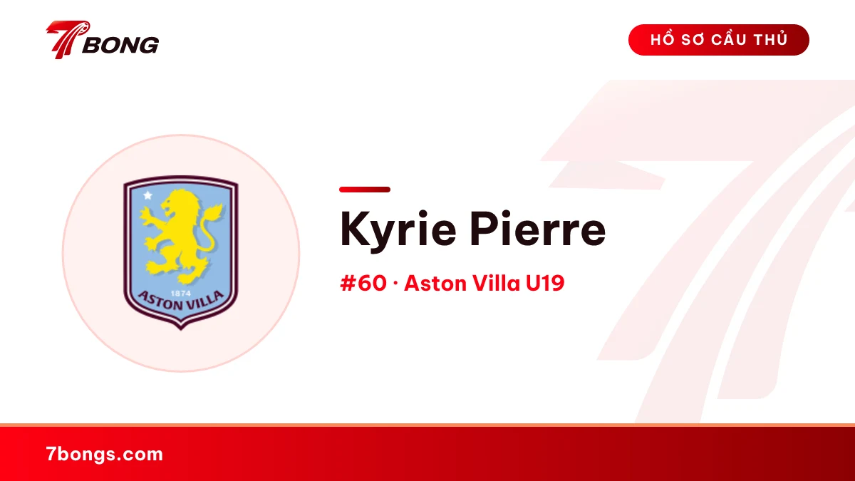Kyrie Pierre — Aston Villa U19