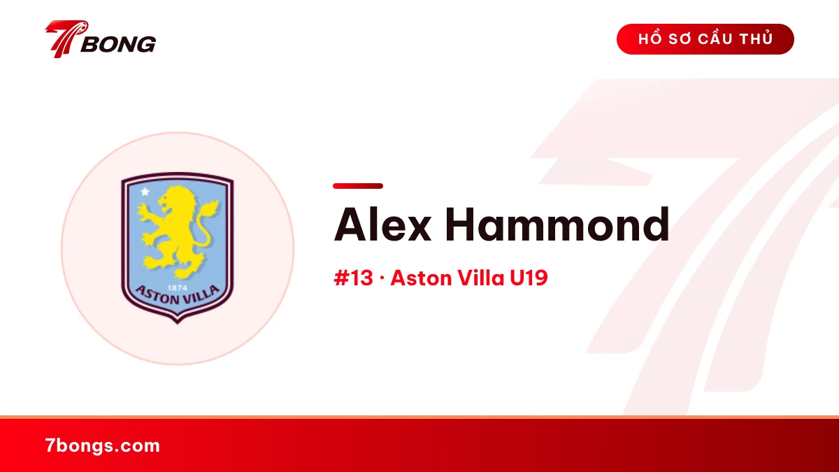Alex Hammond — Aston Villa U19