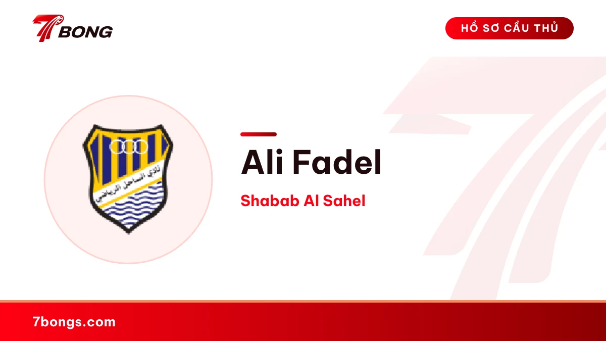 Ali Fadel — Shabab Al Sahel
