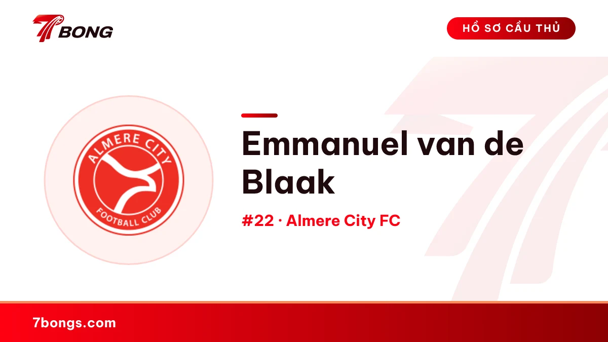 Emmanuel van de Blaak — Almere City FC