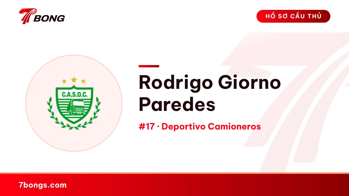 Rodrigo Giorno Paredes — Deportivo Camioneros