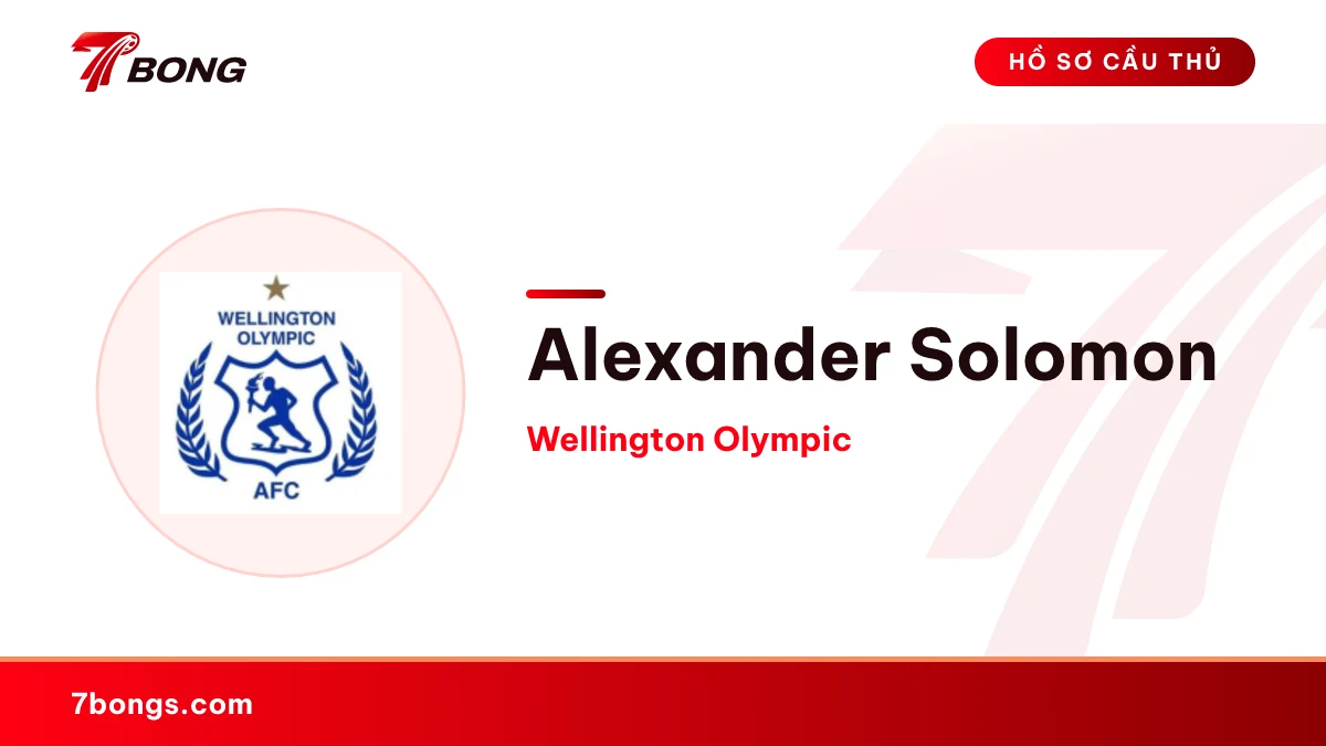 Alexander Solomon — Wellington Olympic