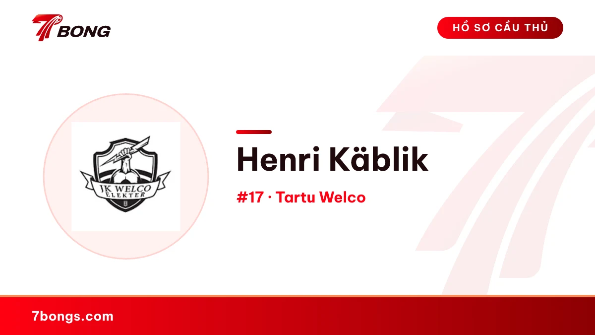 Henri Käblik — Tartu Welco
