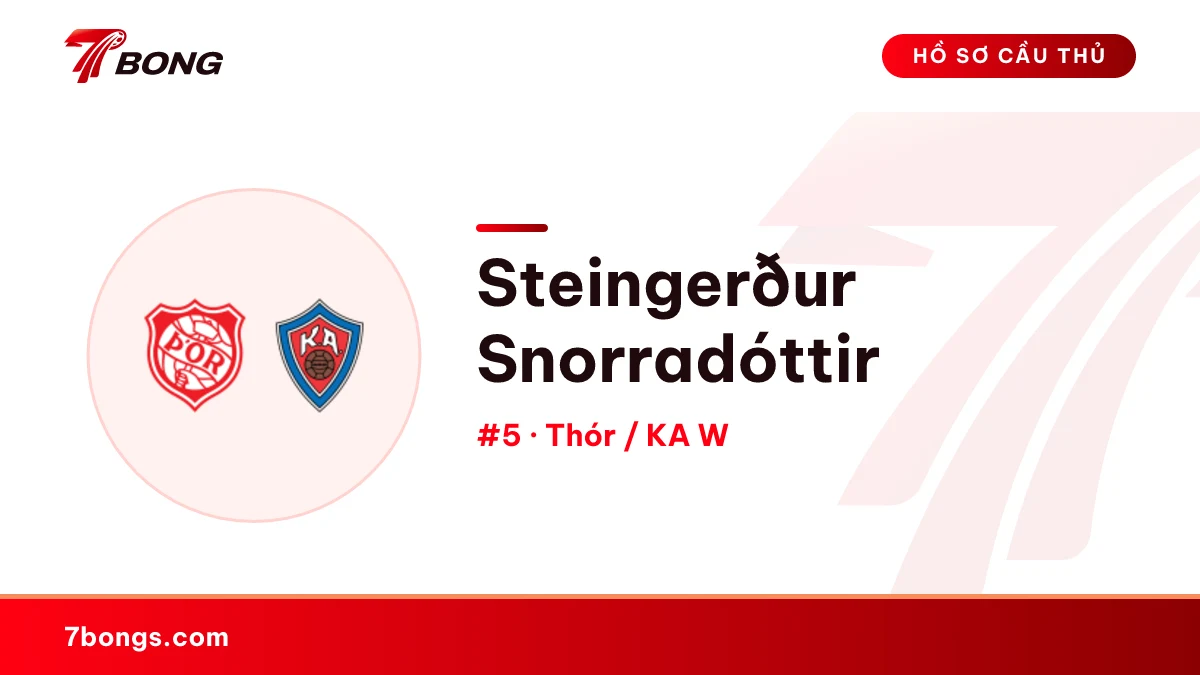 Steingerður Snorradóttir — Thór / KA W