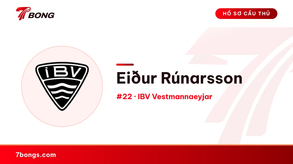 Eiður Rúnarsson — IBV Vestmannaeyjar