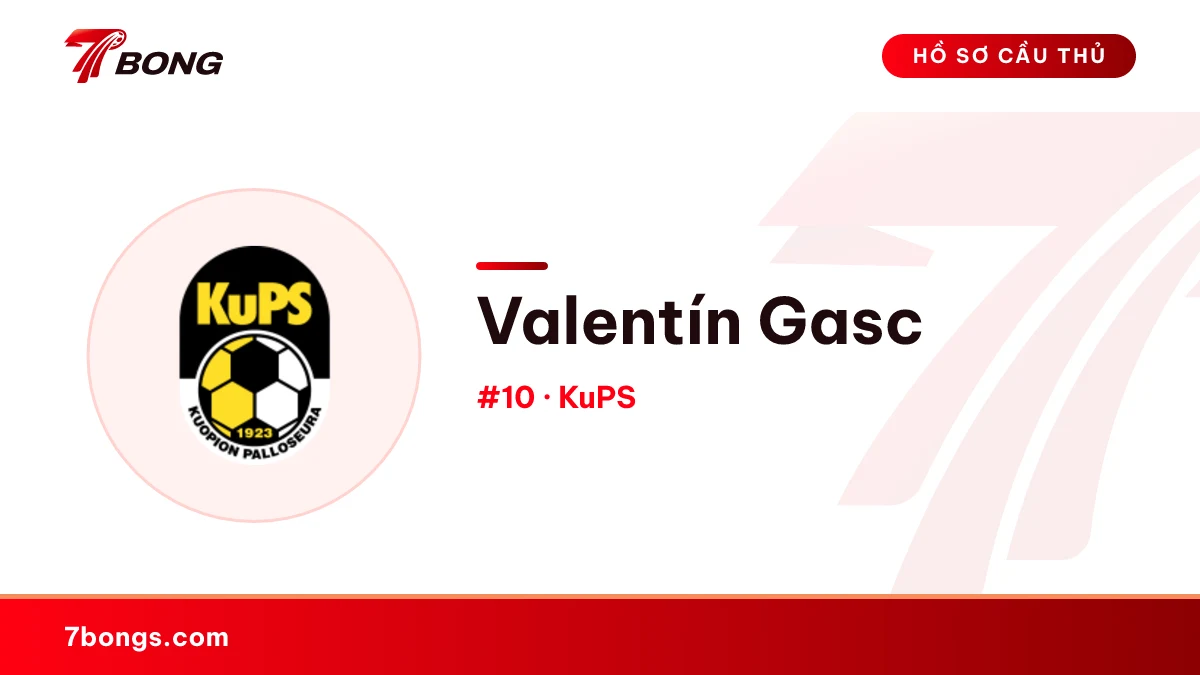 Valentín Gasc — KuPS