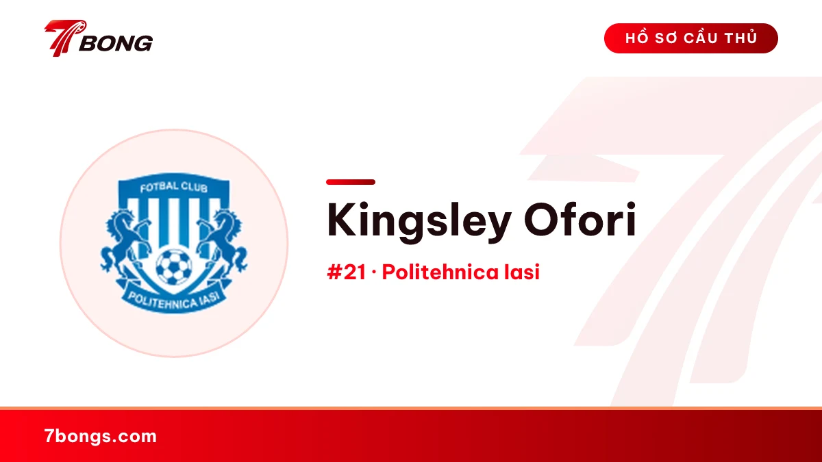 Kingsley Ofori — Politehnica Iasi