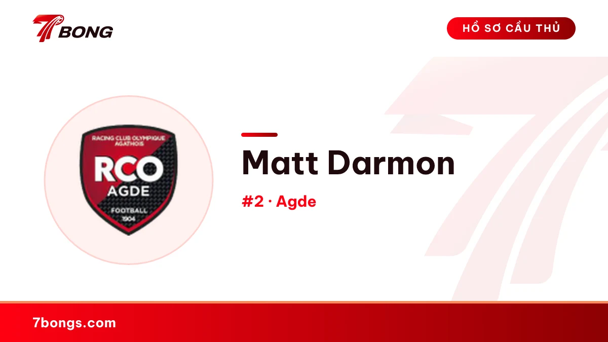 Matt Darmon — Agde