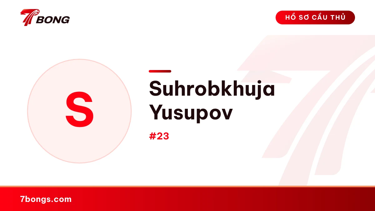 Suhrobkhuja Yusupov