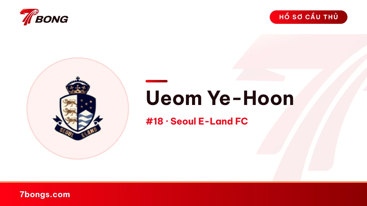 Ueom Ye-Hoon — Seoul E-Land FC