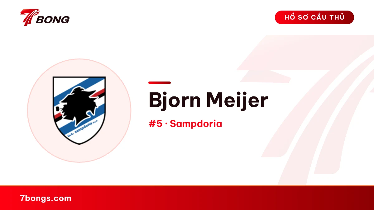Bjorn Meijer — Sampdoria