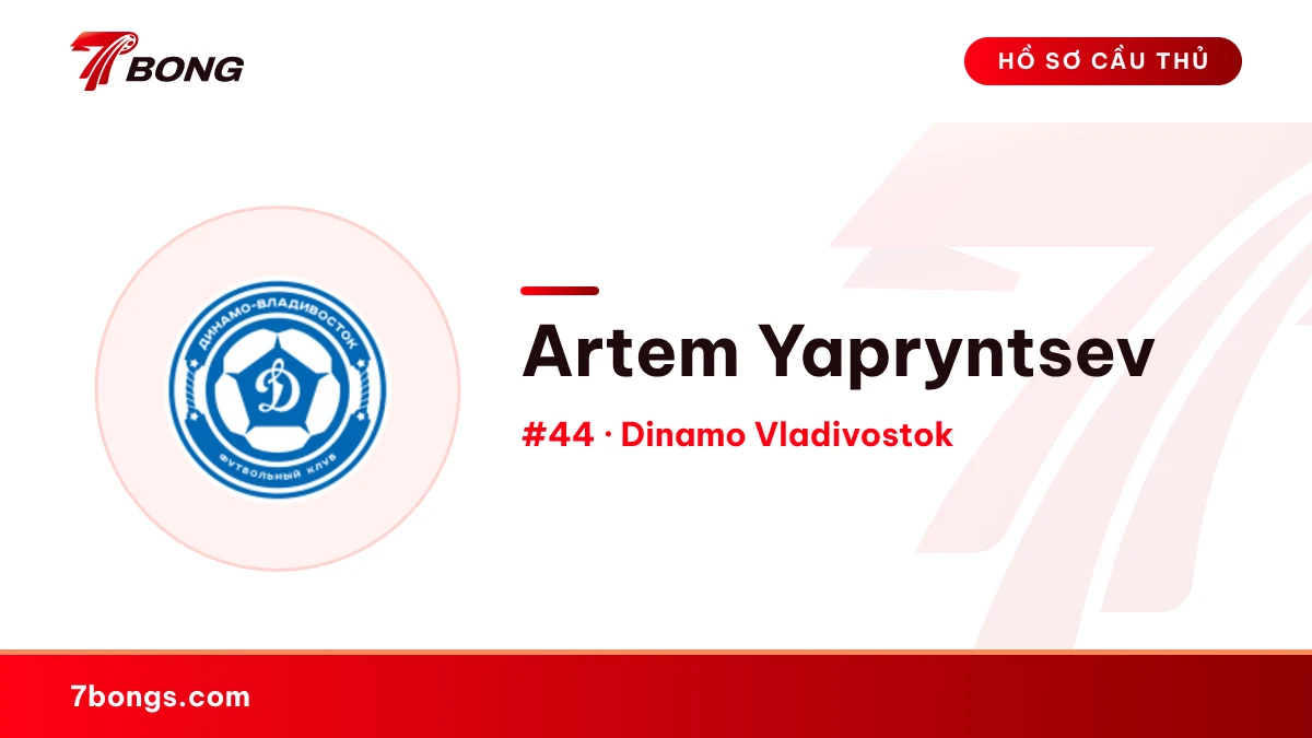 Artem Yapryntsev — Dinamo Vladivostok