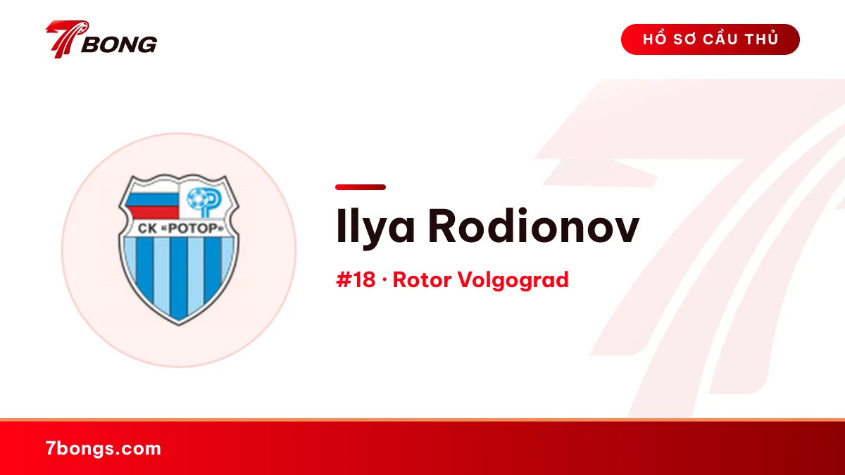 Ilya Rodionov — Rotor Volgograd