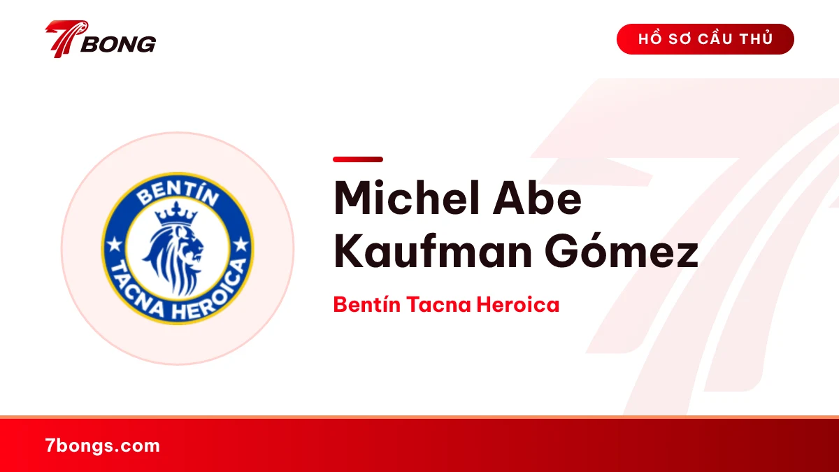 Michel Abe Kaufman Gómez — Bentín Tacna Heroica