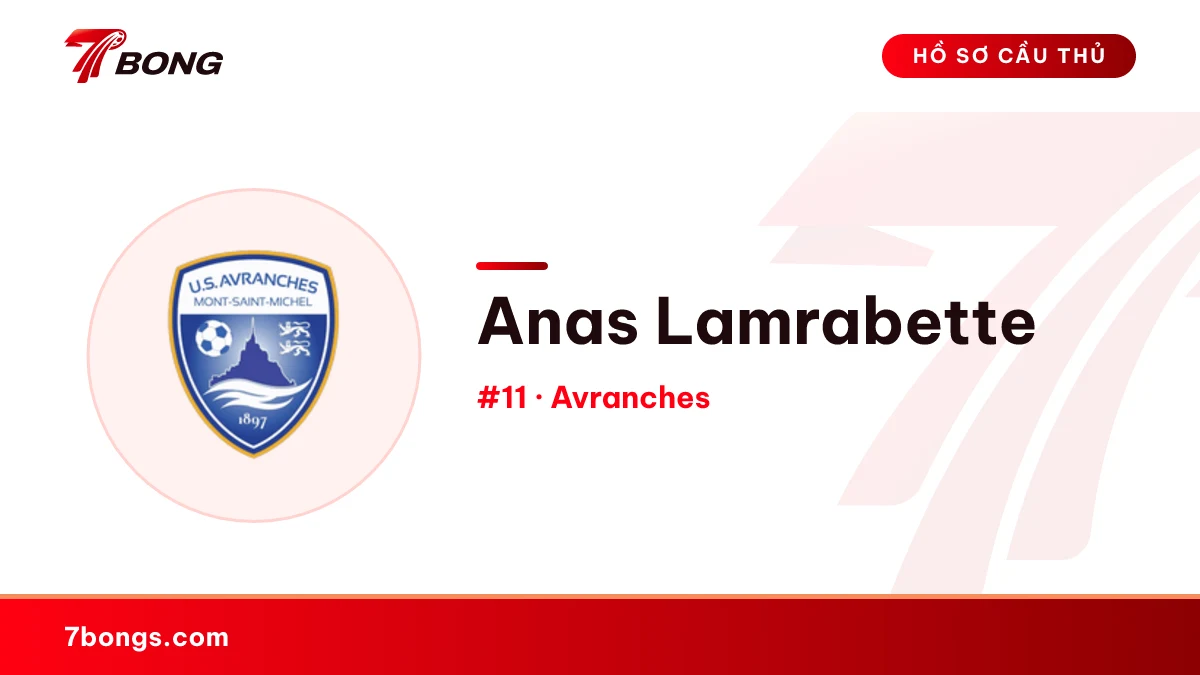 Anas Lamrabette — Avranches