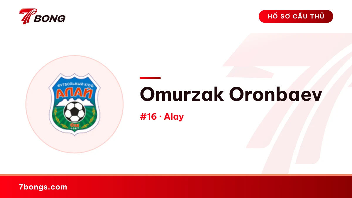 Omurzak Oronbaev — Alay