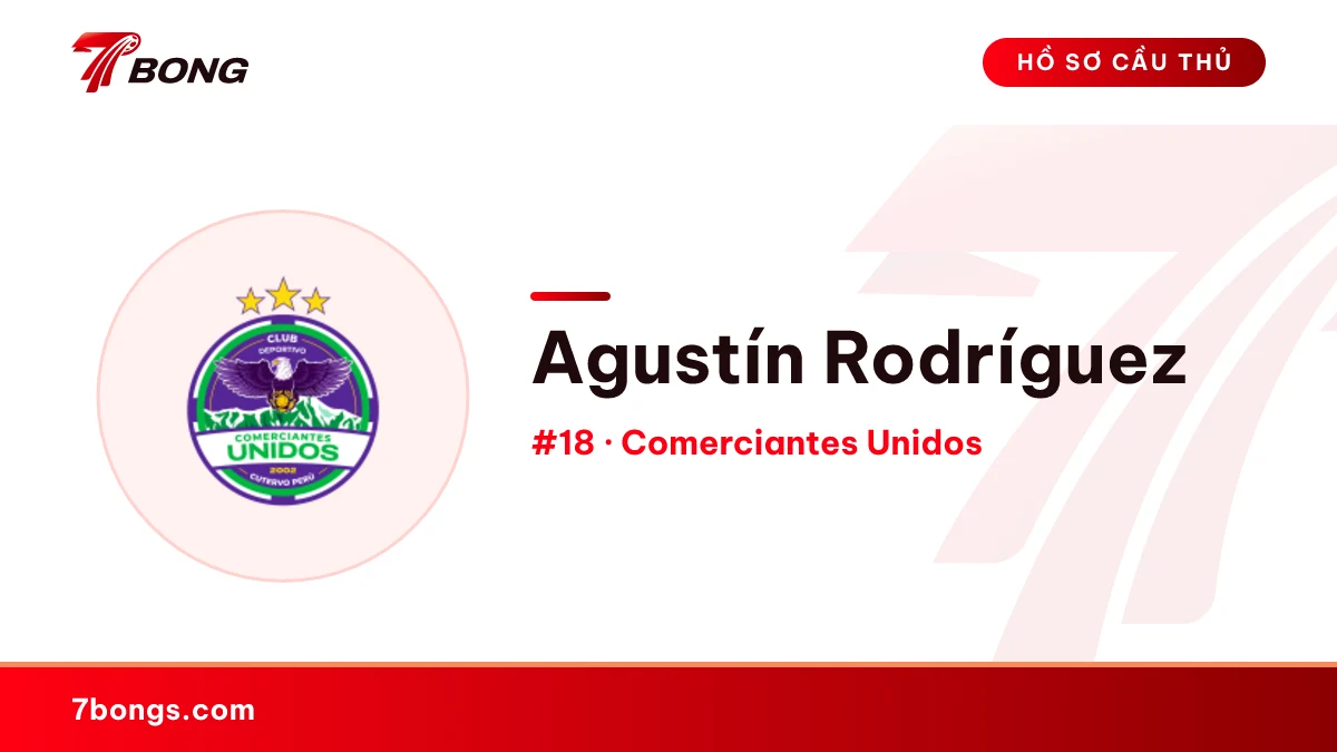 Agustín Rodríguez — Comerciantes Unidos