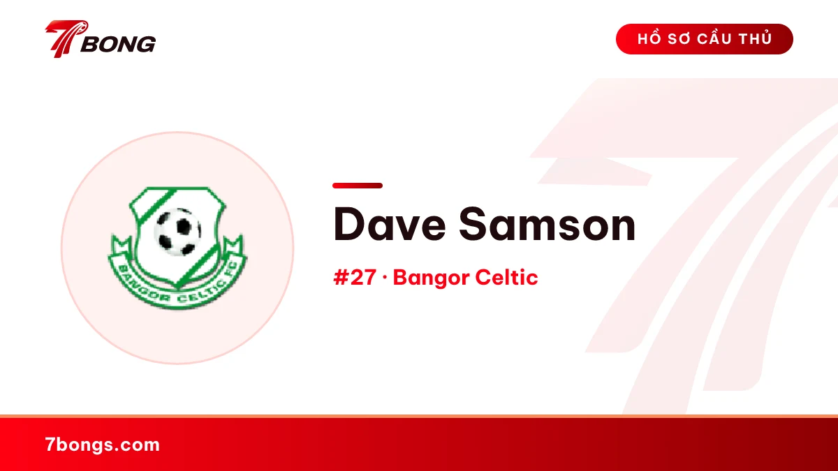 Dave Samson — Bangor Celtic