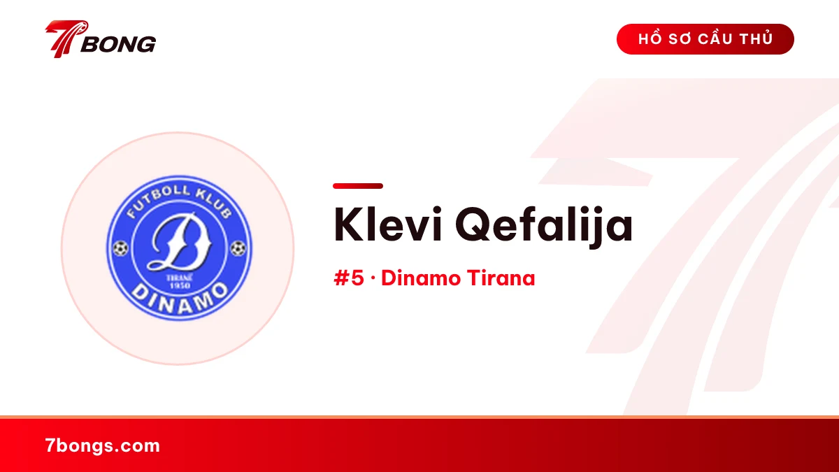 Klevi Qefalija — Dinamo Tirana