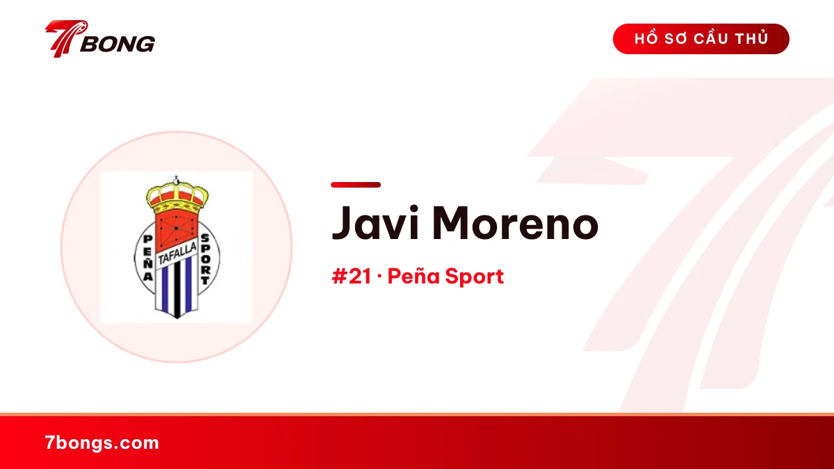 Javi Moreno — Peña Sport