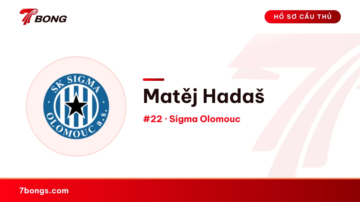 Matěj Hadaš — Sigma Olomouc