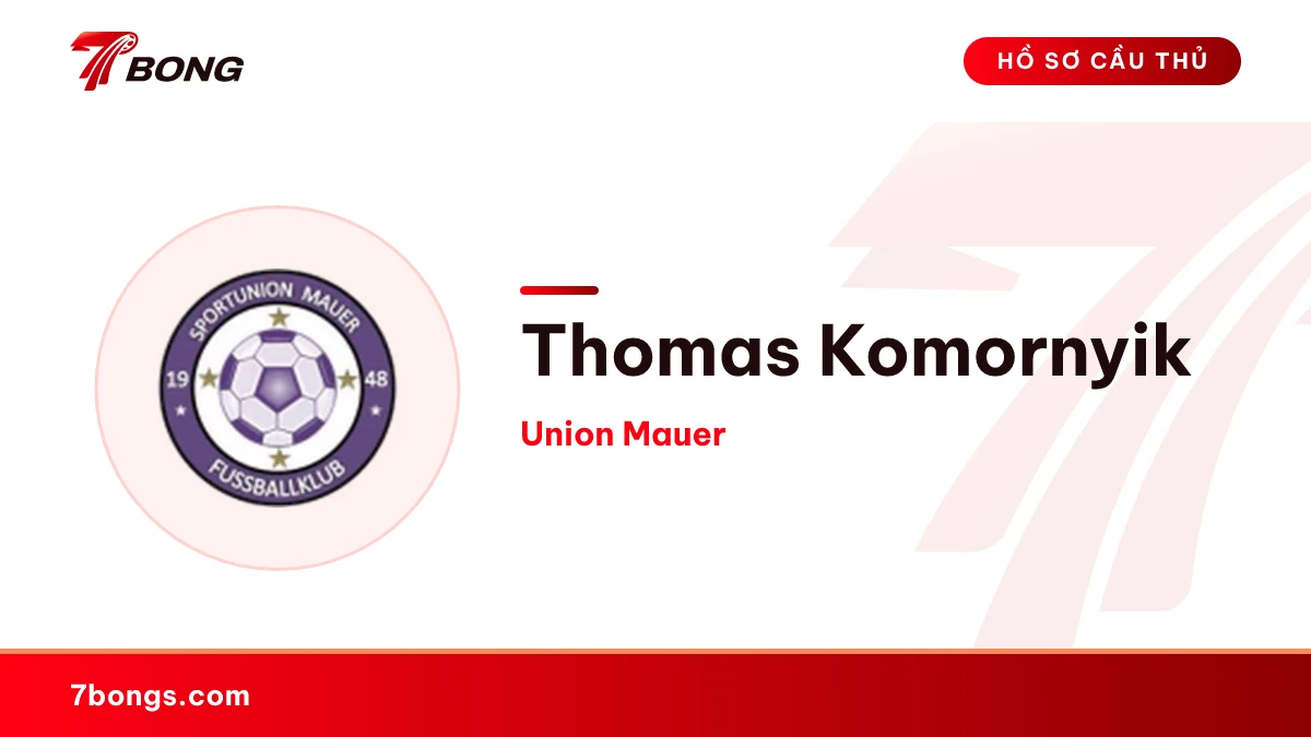 Thomas Komornyik — Union Mauer