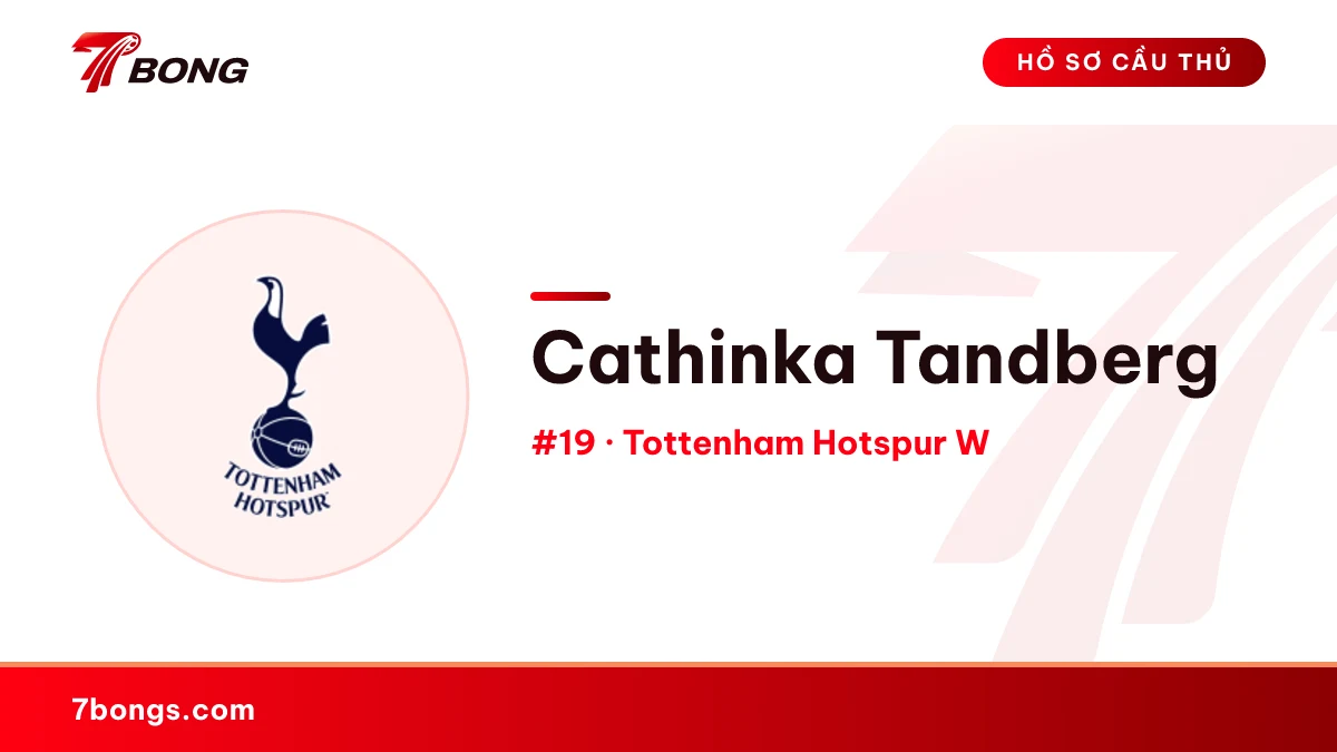 Cathinka Tandberg — Tottenham Hotspur W