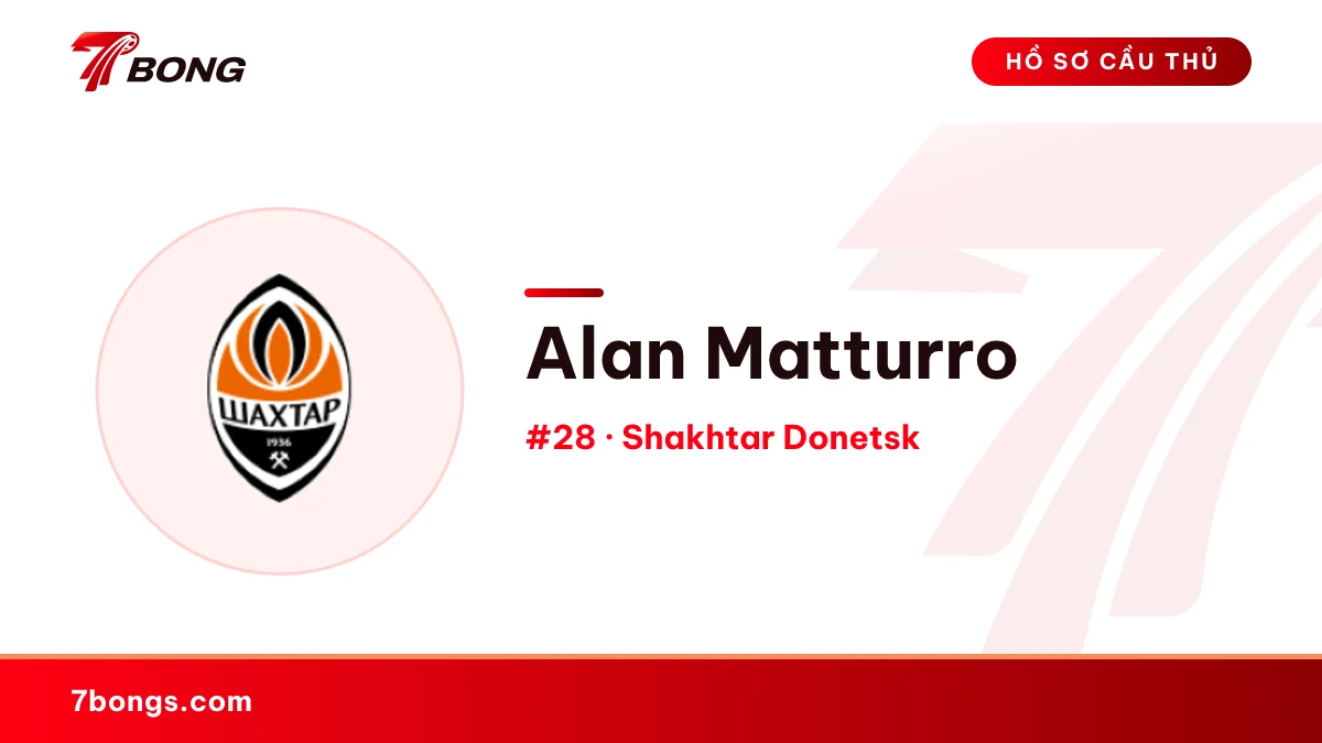 Alan Matturro — Shakhtar Donetsk