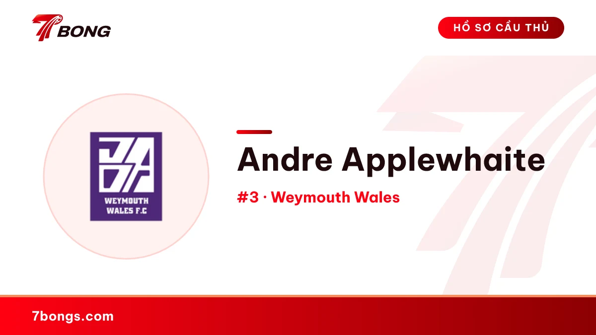 Andre Applewhaite — Weymouth Wales