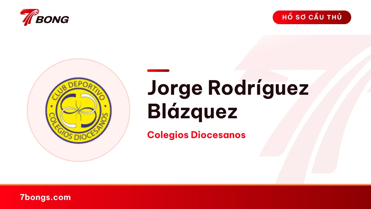 Jorge Rodríguez Blázquez — Colegios Diocesanos