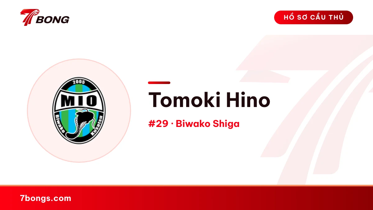 Tomoki Hino — Biwako Shiga