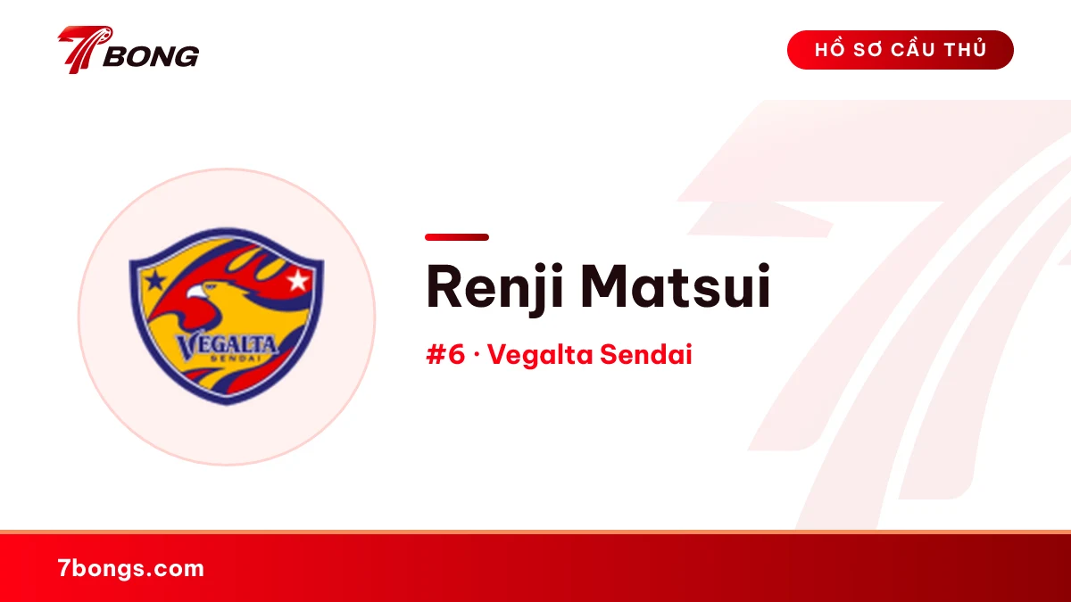 Renji Matsui — Vegalta Sendai