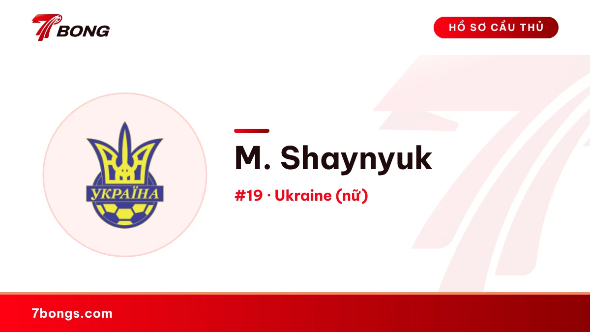 M. Shaynyuk — Ukraine (nữ)