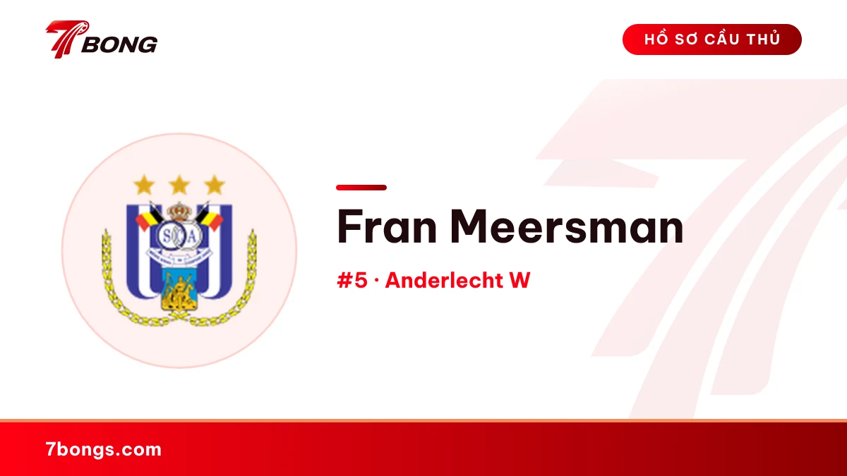 Fran Meersman — Anderlecht W