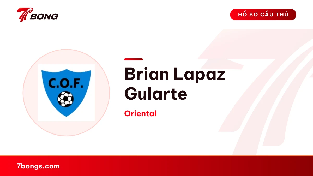Brian Lapaz Gularte — Oriental