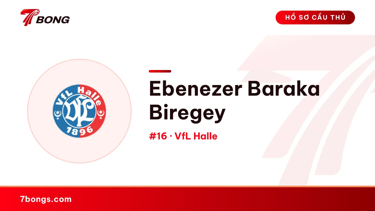 Ebenezer Baraka Biregey — VfL Halle