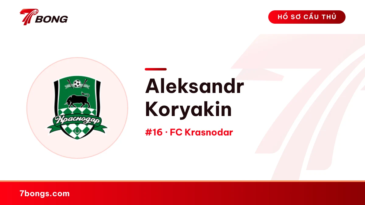 Aleksandr Koryakin — FC Krasnodar