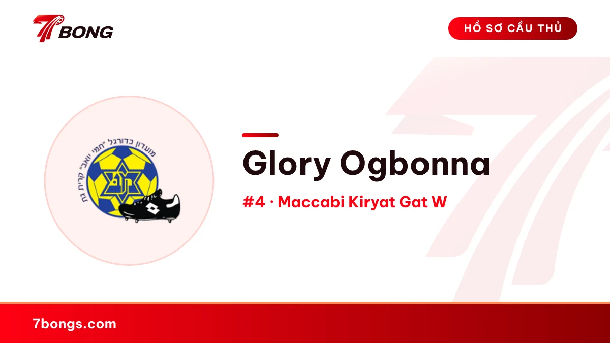 Glory Ogbonna — Maccabi Kiryat Gat W