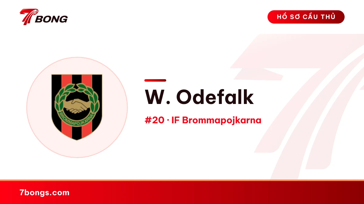 W. Odefalk — IF Brommapojkarna