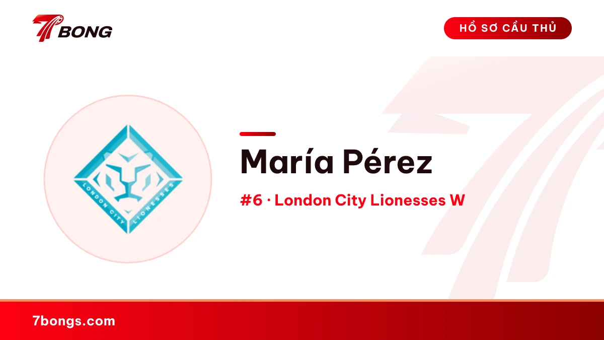 María Pérez — London City Lionesses W