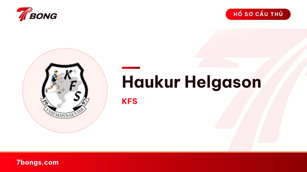 Haukur Helgason — KFS