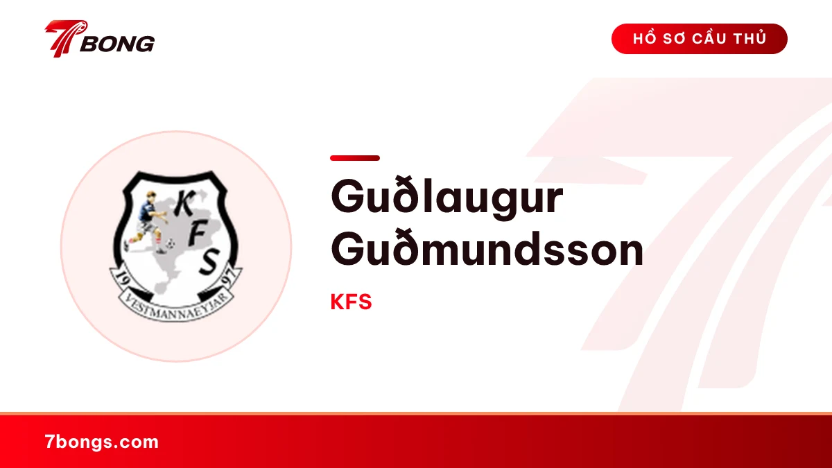 Guðlaugur Guðmundsson — KFS