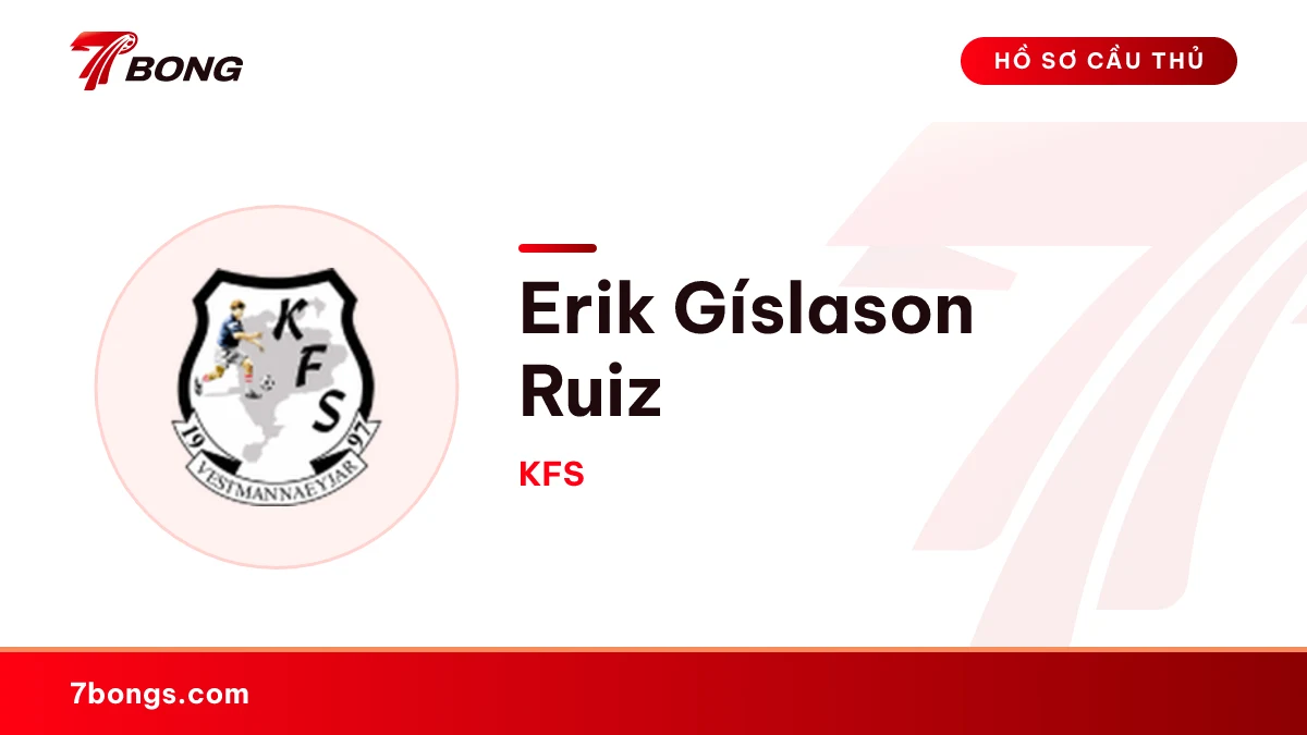 Erik Gíslason Ruiz — KFS