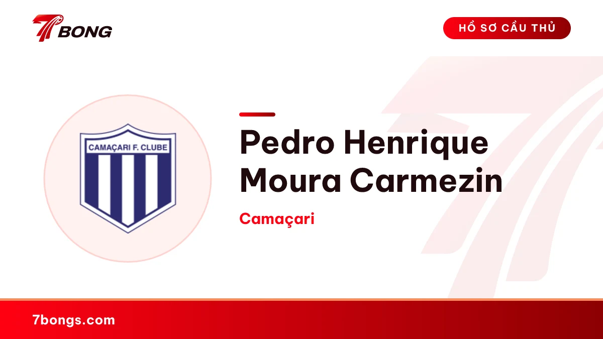 Pedro Henrique Moura Carmezin — Camaçari