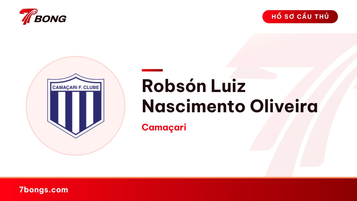 Robsón Luiz Nascimento Oliveira — Camaçari