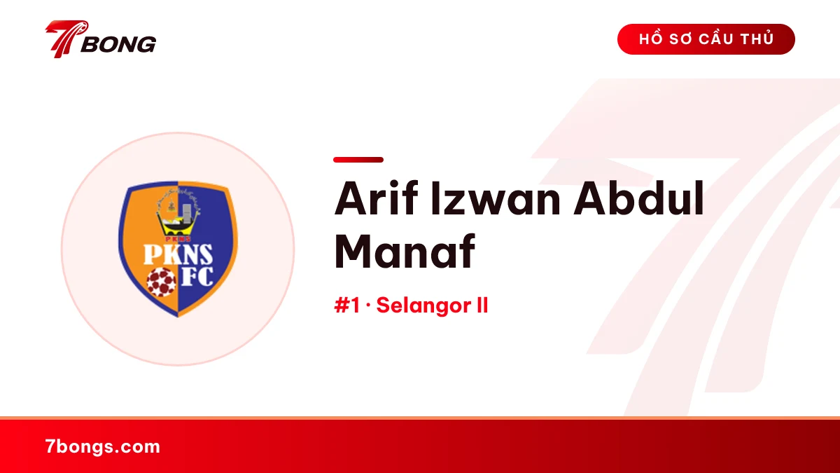 Arif Izwan Abdul Manaf — Selangor II