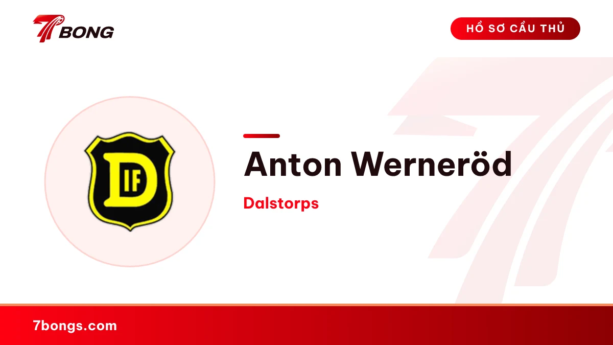 Anton Werneröd — Dalstorps