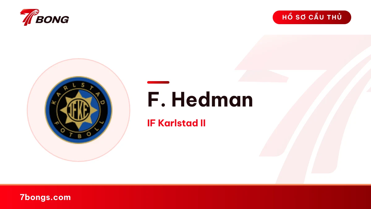 F. Hedman — IF Karlstad II