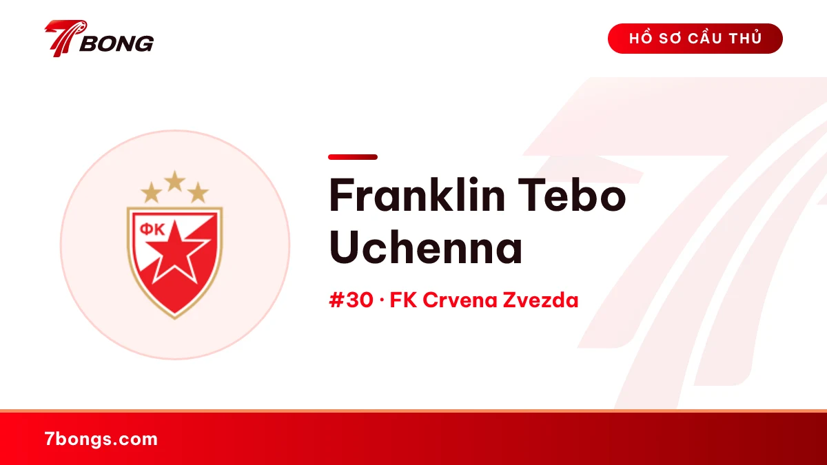 Franklin Tebo Uchenna — FK Crvena Zvezda