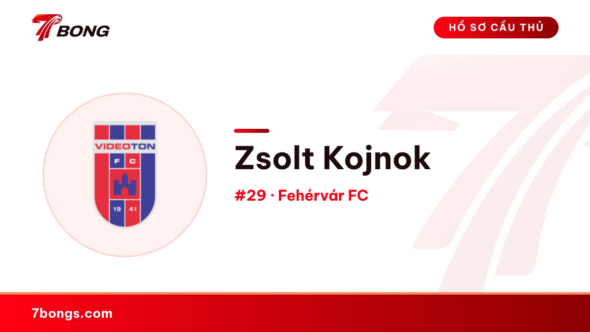 Zsolt Kojnok — Fehérvár FC